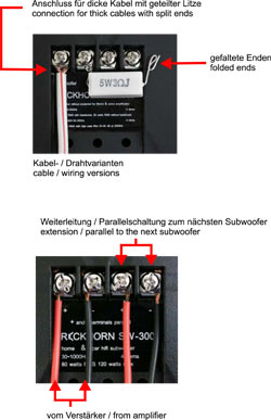 SW-300 Anschlussvarianten